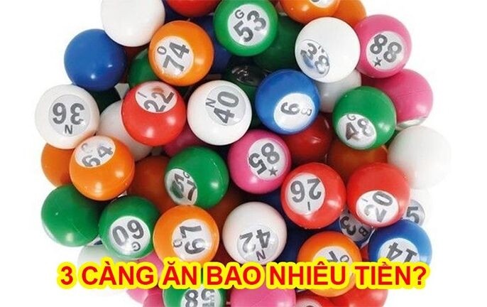 3 càng ăn bao nhiêu tuỳ vào mỗi nhà cái