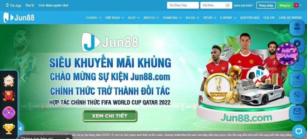 Giới thiệu mục tiêu hoạt động của nhà cái cá cược Jun88