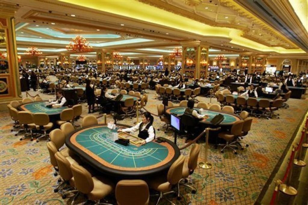 Sòng bạc Casino Hồng Kông tráng lệ - Venetian Casino